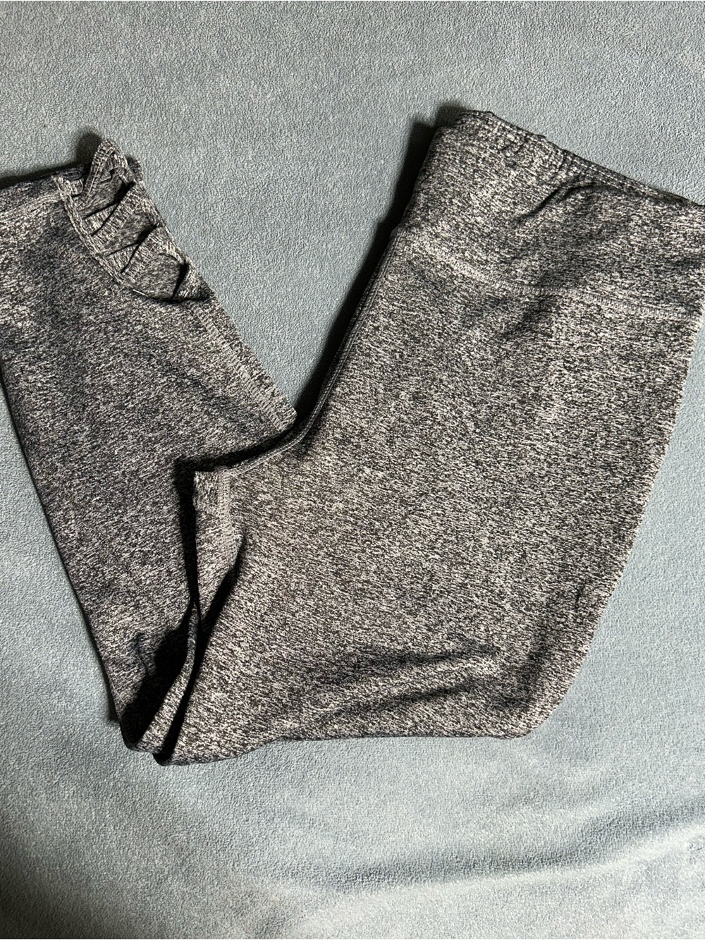 lululemon athletica Ebb & Flow Gray Marled Leggings
